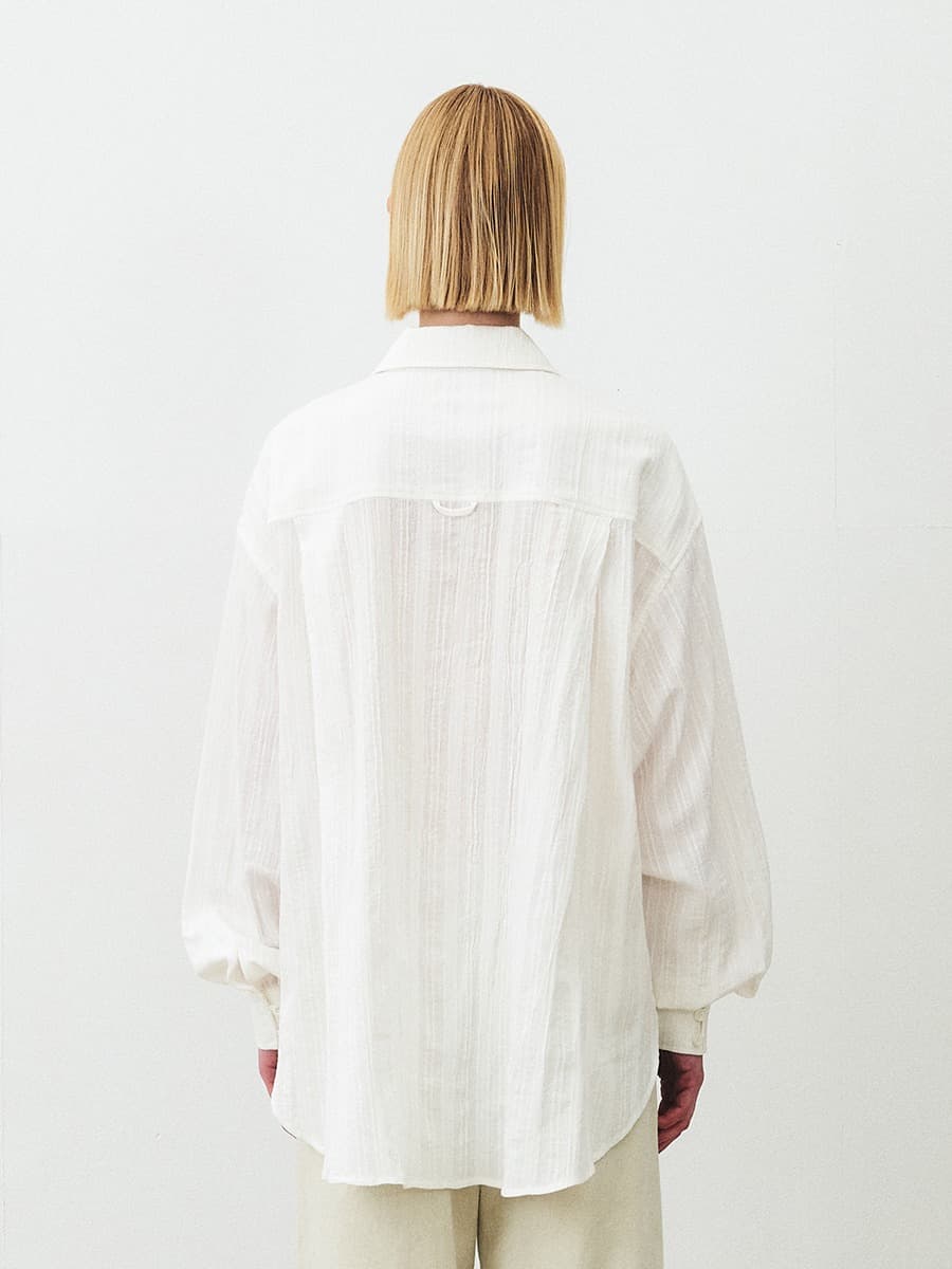 TFF OVERFIT CREASE SHIRT_WHITE — vue 4