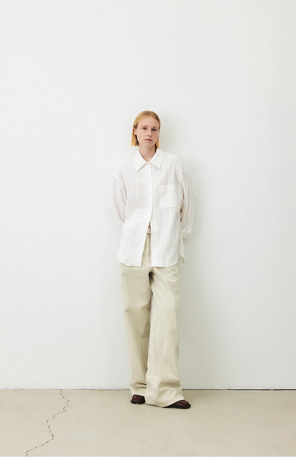 TFF OVERFIT CREASE SHIRT_WHITE — vue 11