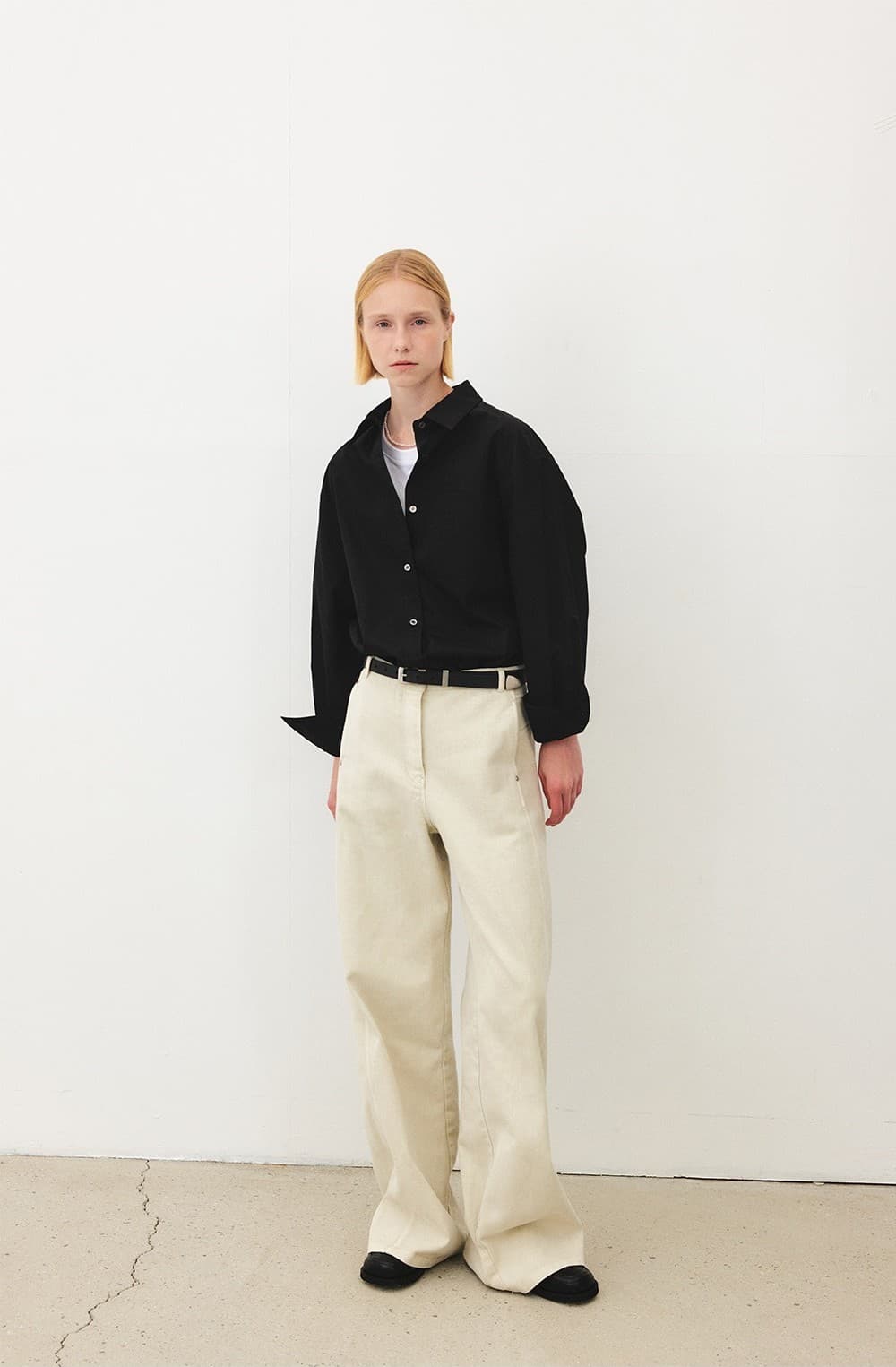 TFF OVER FIT POCKET SHIRT_BLACK — vue 8