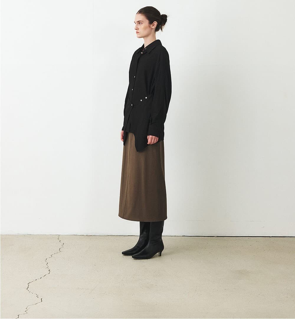 TFF WRAP LAYERED SHIRT_BLACK — vue 10