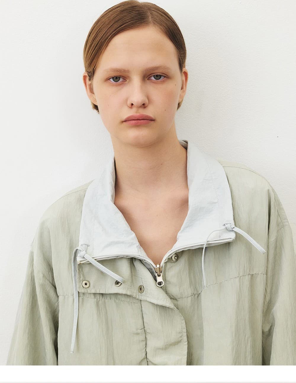 TFF REVERSIBLE SHIRRING JUMPER_MINT — vue 6