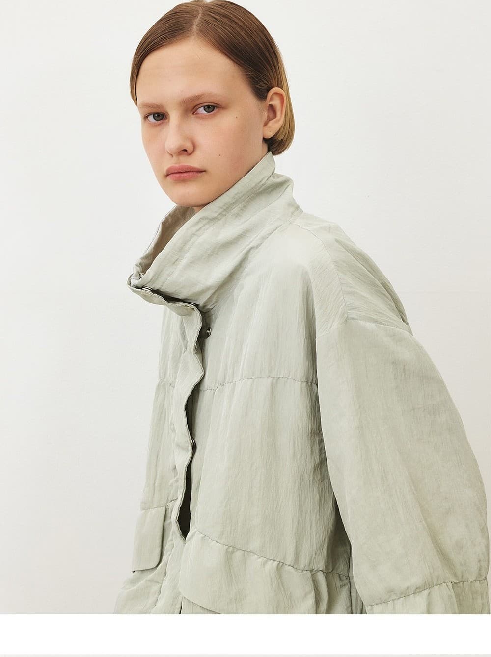 TFF REVERSIBLE SHIRRING JUMPER_MINT — vue 9