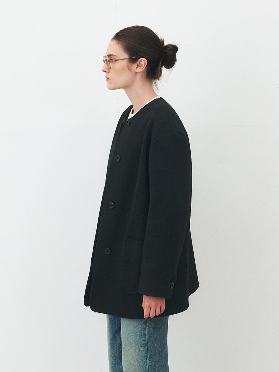TFF TWEED OVERFIT JACKET_BLACK — vue 2