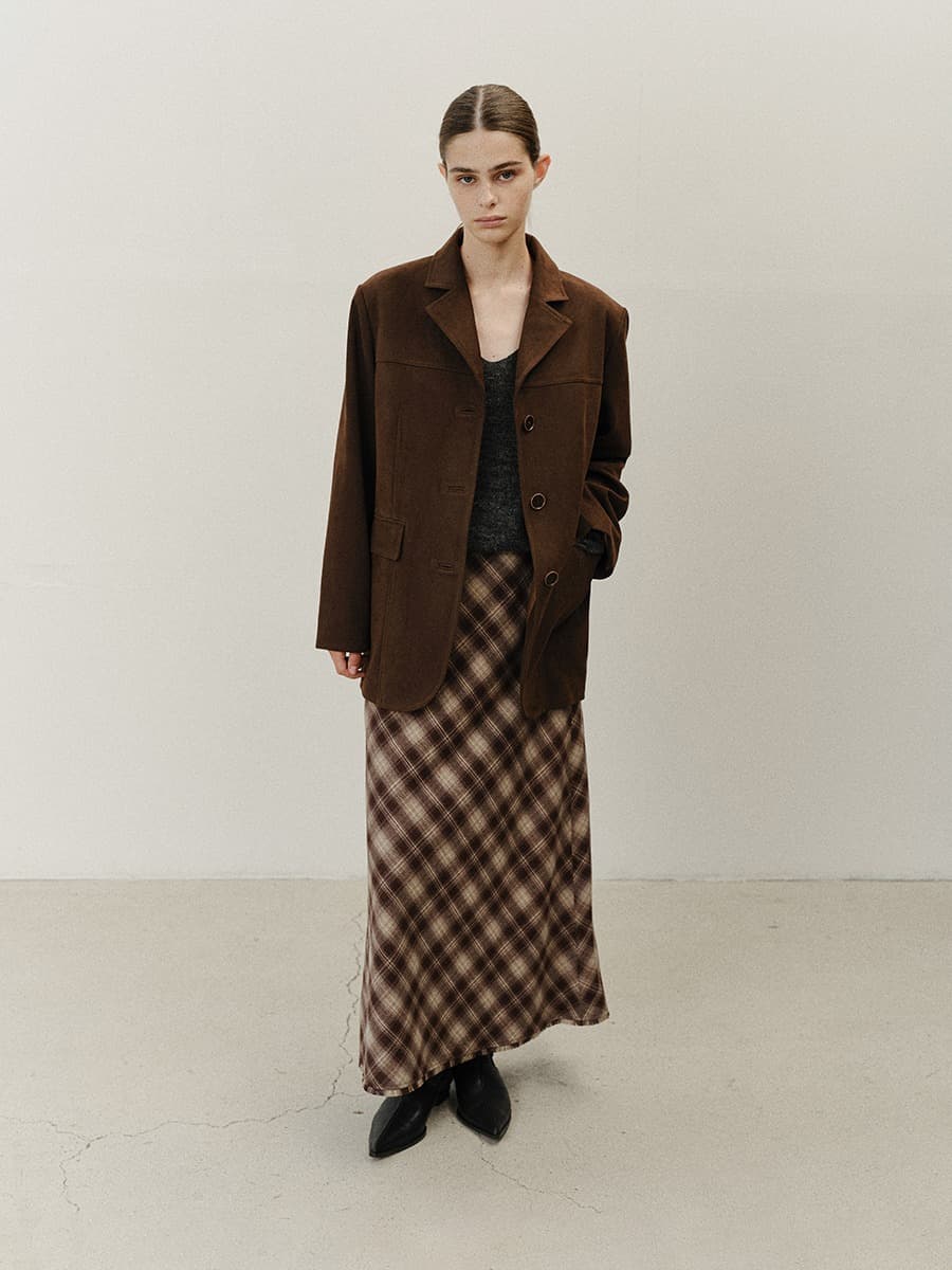 TFF SUEDE OVERFIT JACKET_BROWN — vue 4