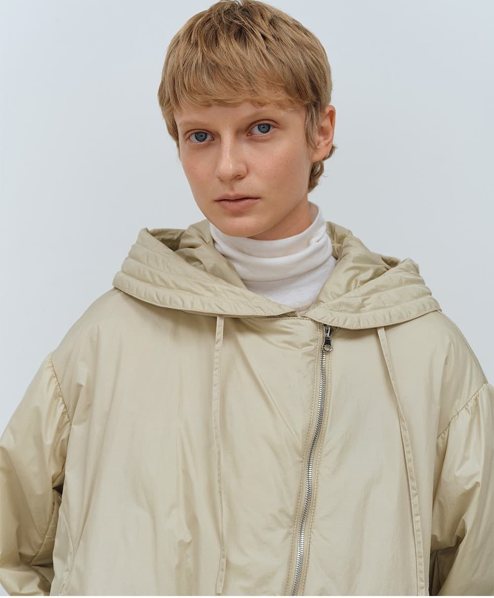TFF SHIRRING VOLUME BOMBER_BEIGE — vue 7