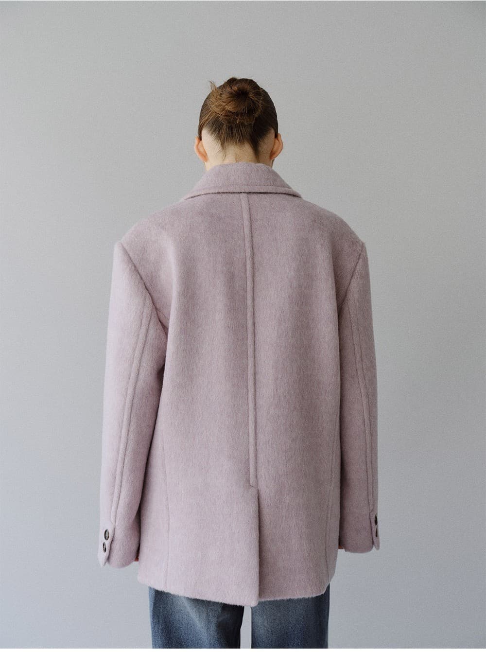 TFW 3BUTTON MELANGE WOOL BLAZER_LAVENDER — vue 10