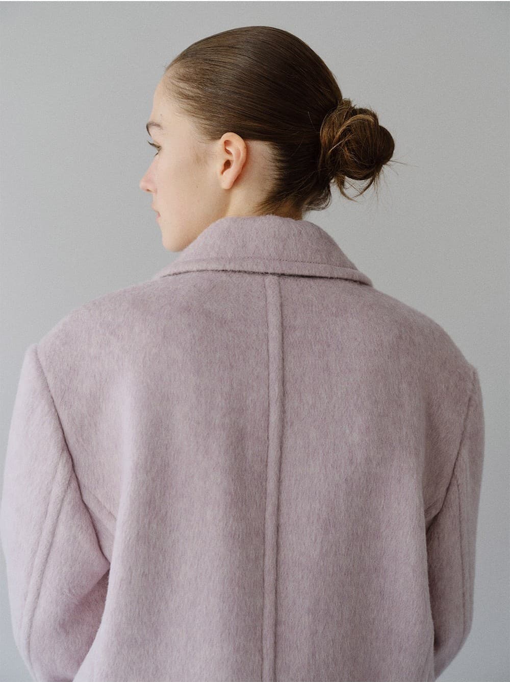 TFW 3BUTTON MELANGE WOOL BLAZER_LAVENDER — vue 11