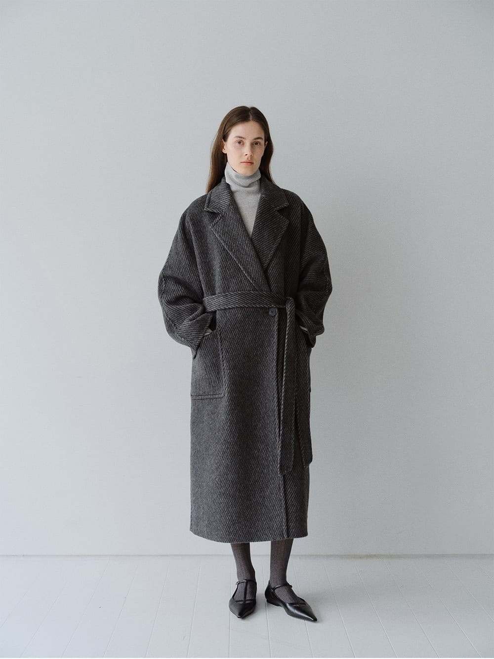 TFF ALPACA LARGO COAT_GREY TWILL — vue 7