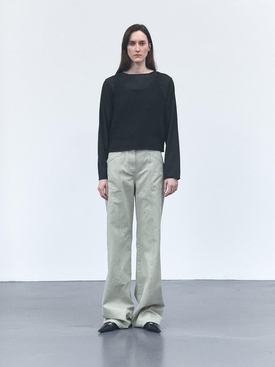 TVS RIVET WASHING PANTS_MINT — vue 2