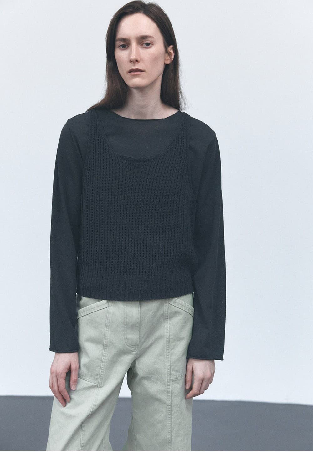 TVS RIVET WASHING PANTS_MINT — vue 10