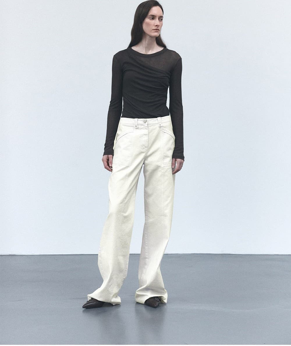 TVS RIVET DIYEING PANTS_CREAM — vue 5