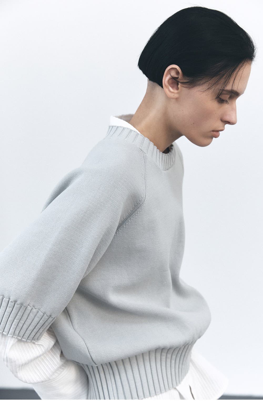 TVS COTTON ROUND NECK KNIT TOP_MINT — vue 9