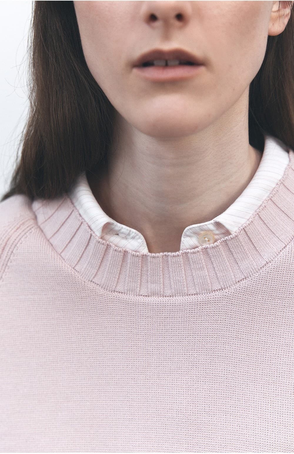 TVS COTTON ROUND NECK KNIT TOP_PINK — vue 7