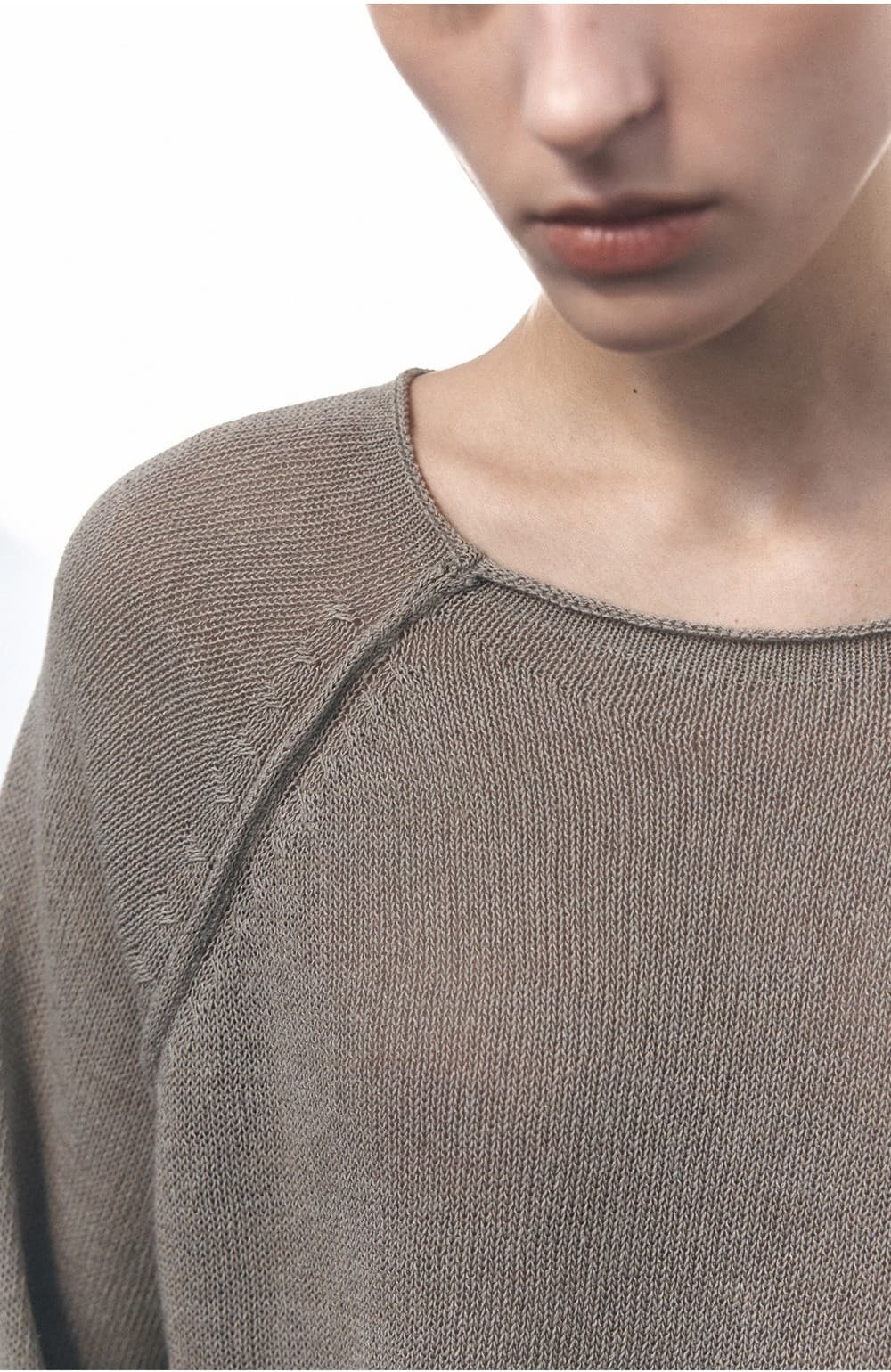 TVS LOOSE FIT KNIT TOP_KHAKI — vue 9