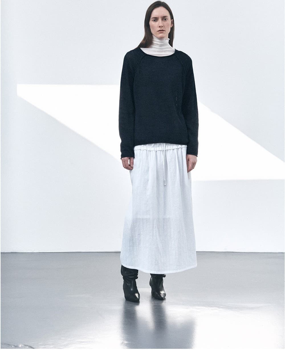 TVS LOOSE FIT KNIT TOP_D-NAVY — vue 7