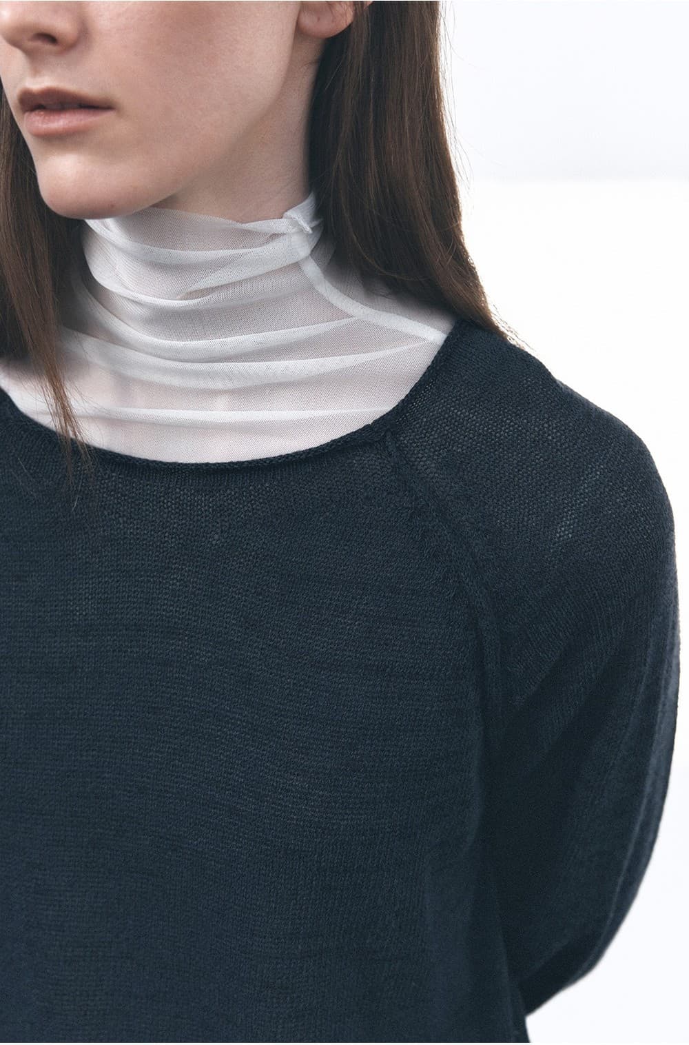 TVS LOOSE FIT KNIT TOP_D-NAVY — vue 9