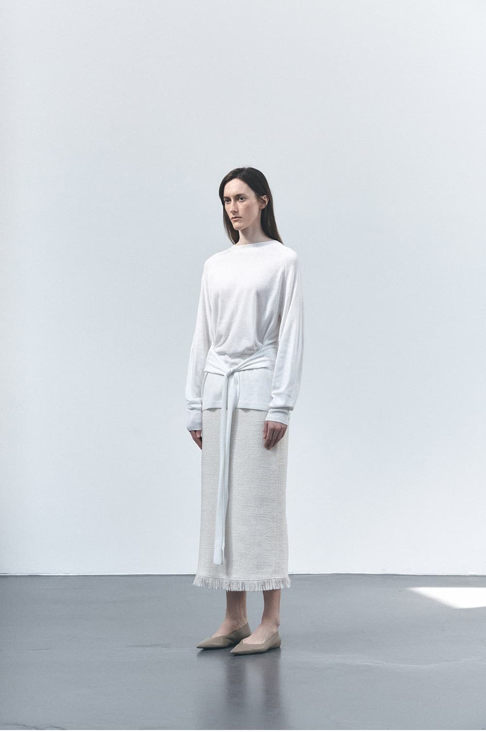 TVS TIE WRAP KNIT TOP_IVORY — vue 11