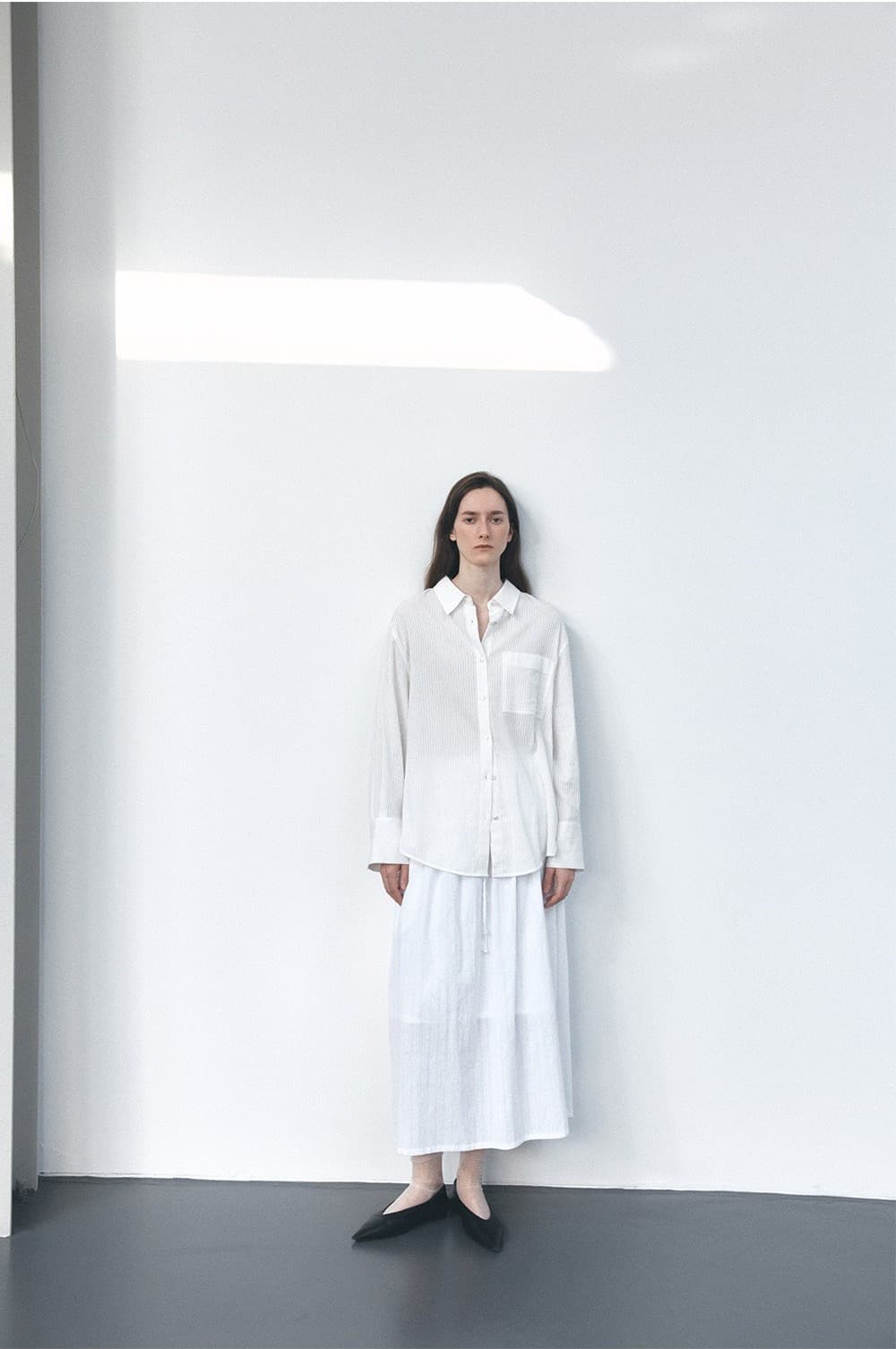 TVS COTTON STRIPE SHIRT_IVORY — vue 6