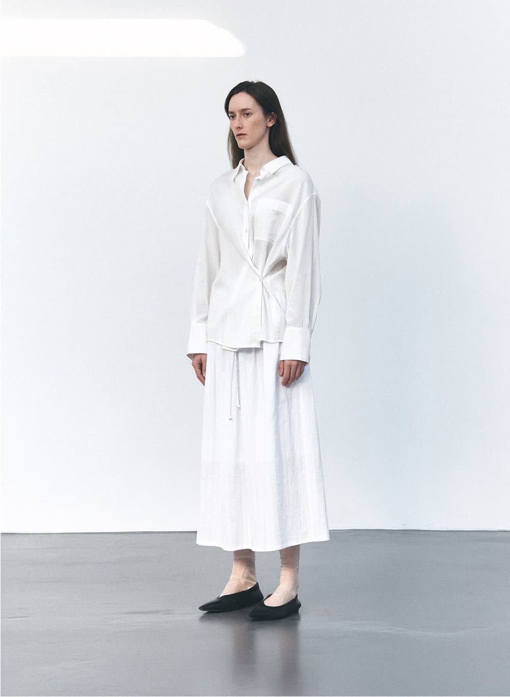 TVS COTTON STRIPE SHIRT_IVORY — vue 8
