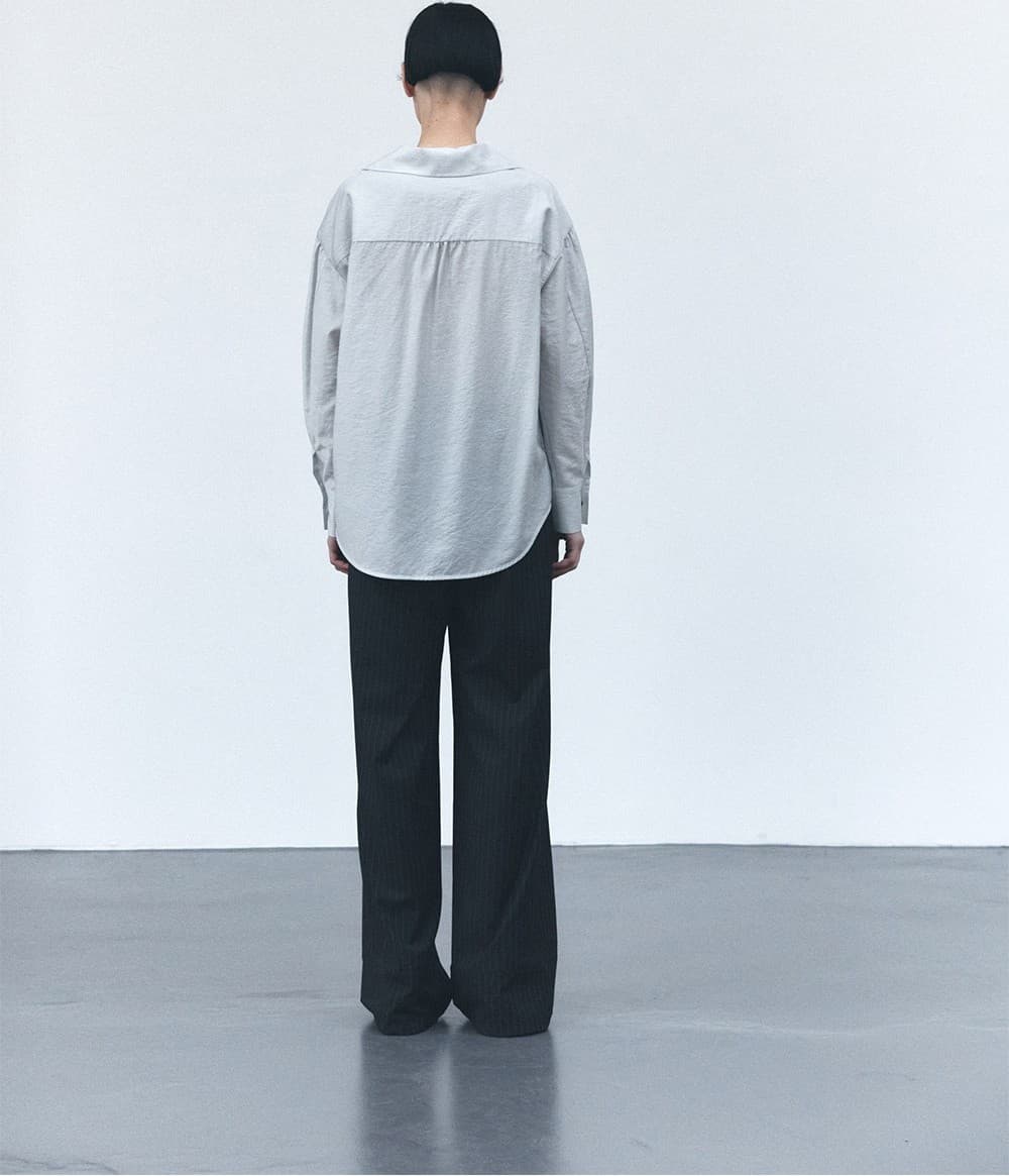 TVS SHEER COLLAR BLOUSE_MINT — vue 10