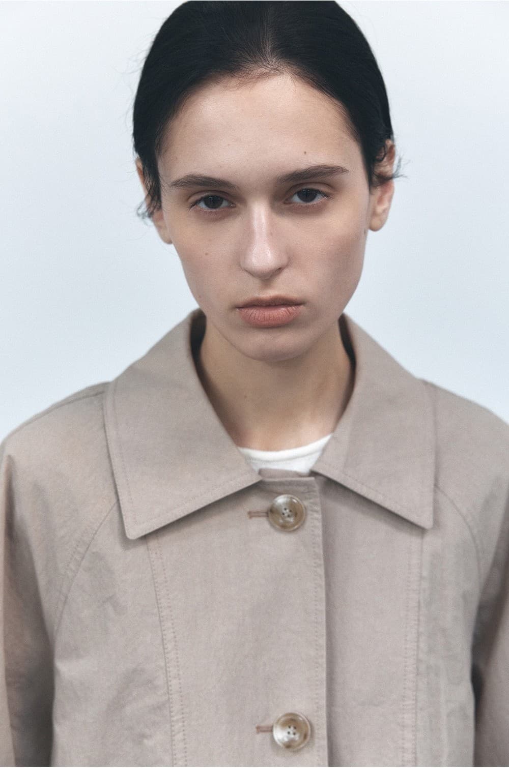 TVS BELTED HALF TRENCH COAT_BEIGE — vue 7