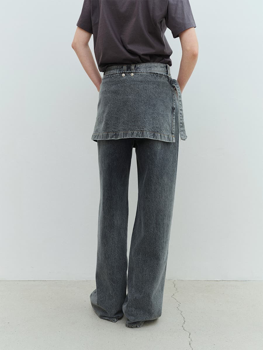 TVS SKIRT LAYERD DENIM_DEEP BLUE — vue 3