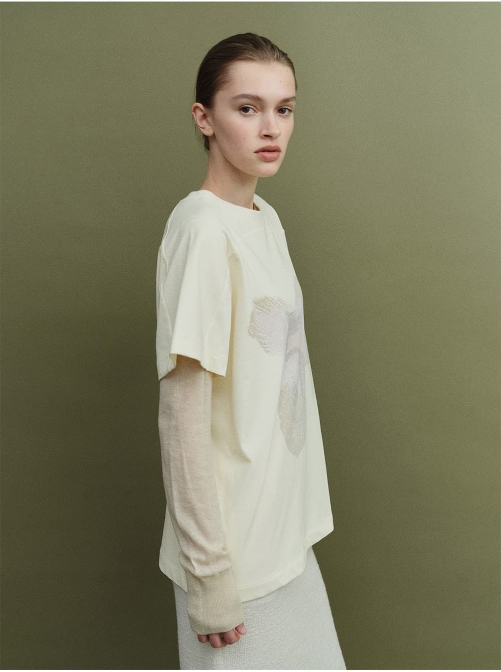 TVS 57 FLOWER PRINT TOP_CREAM — vue 11