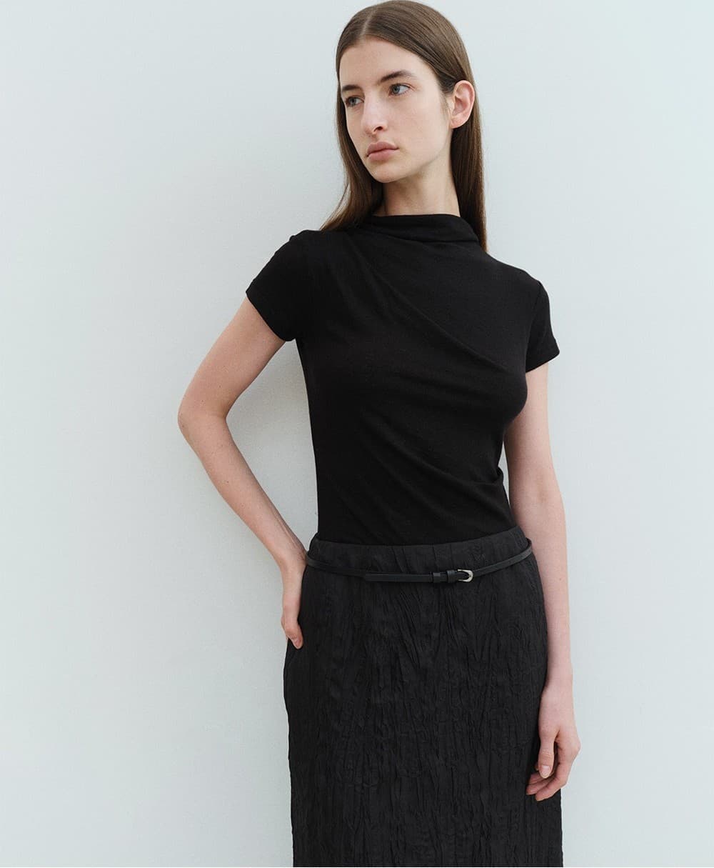 TVS WOOL DRAPED TOP_BLACK — vue 9