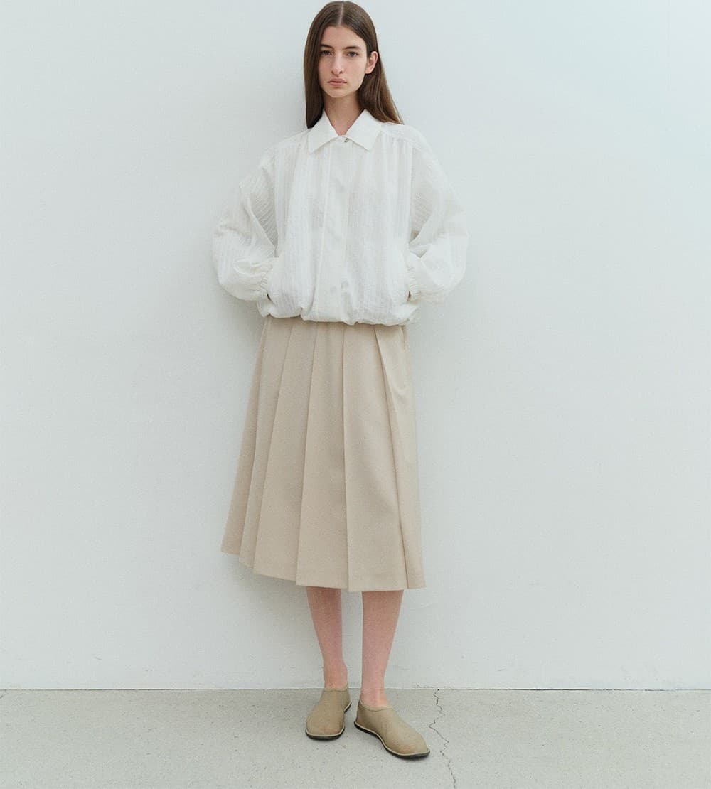 TVS STRIPE COLLAR BOMBER_WHITE — vue 6