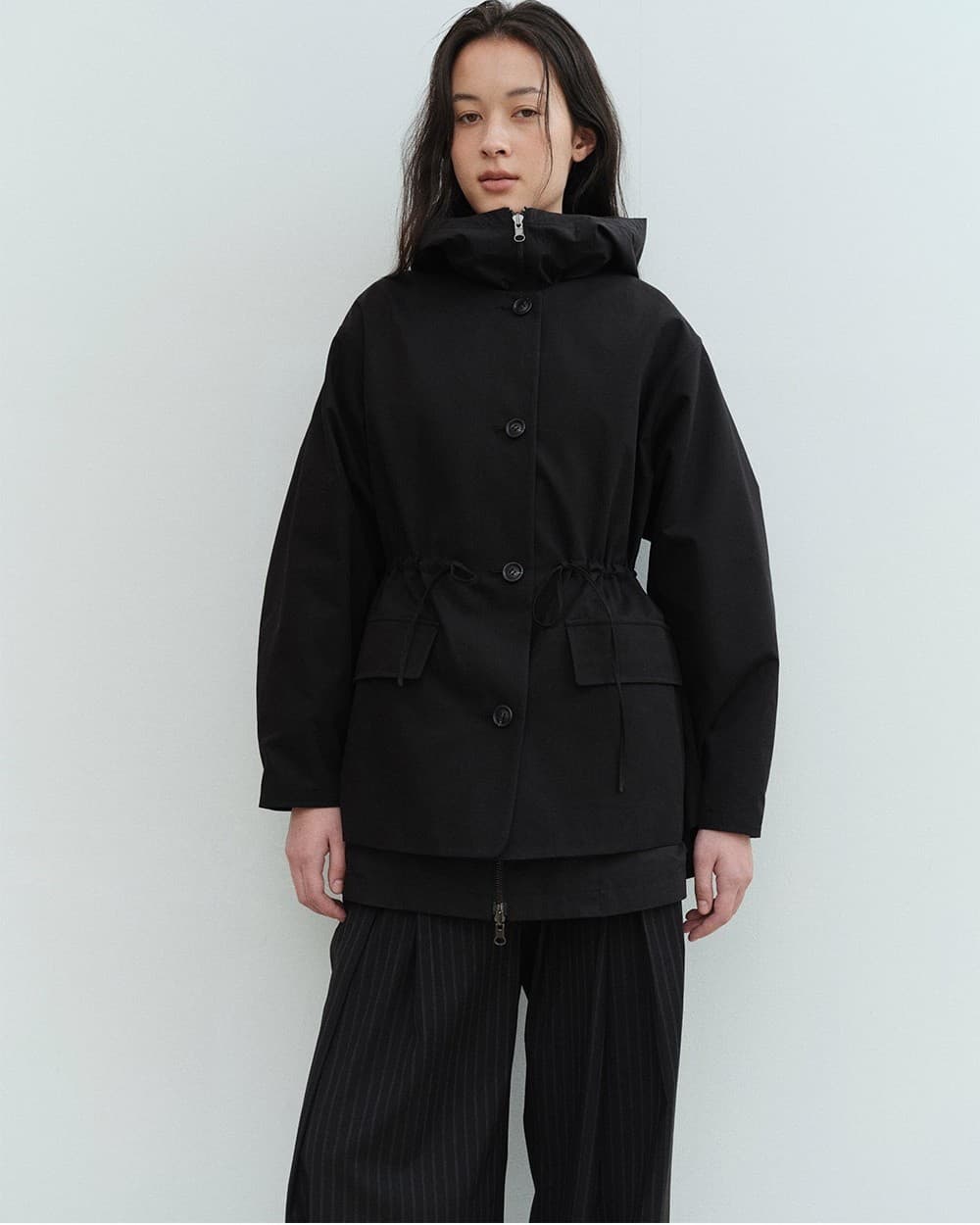 TVS REVERSIBLE HOODED JUMPER_BLACK — vue 5