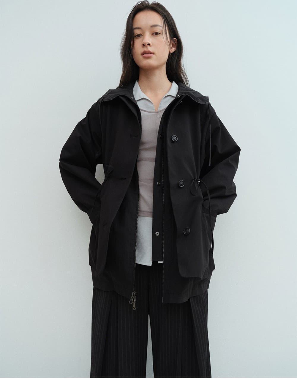 TVS REVERSIBLE HOODED JUMPER_BLACK — vue 10