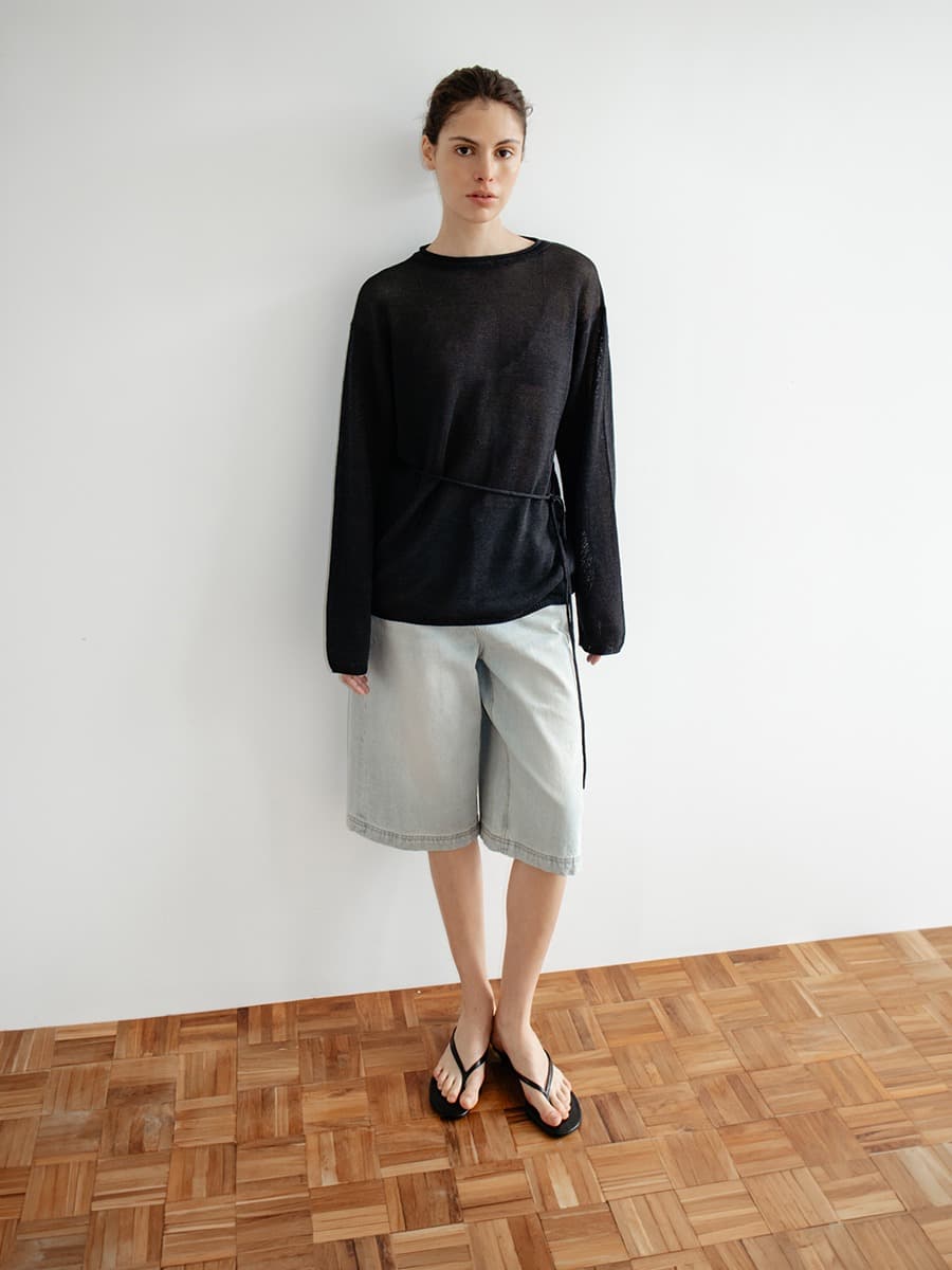 TVR LOOSE FIT BERMUDA DENIM_LIGHT BLUE — vue 3