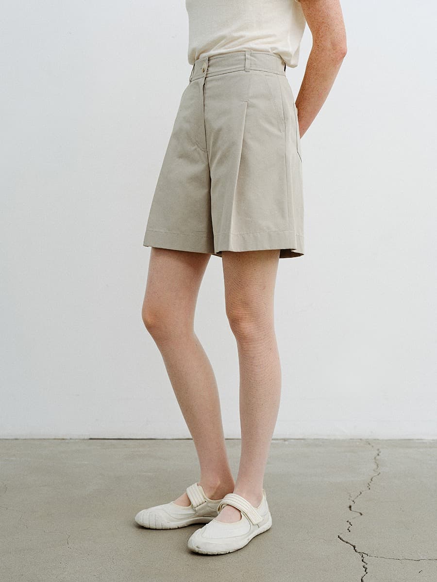 TVR COTTON CHINO SHORT PANTS_MINT — vue 2