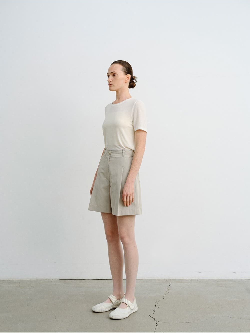 TVR COTTON CHINO SHORT PANTS_MINT — vue 8