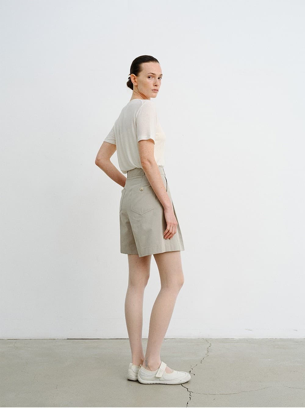 TVR COTTON CHINO SHORT PANTS_MINT — vue 9