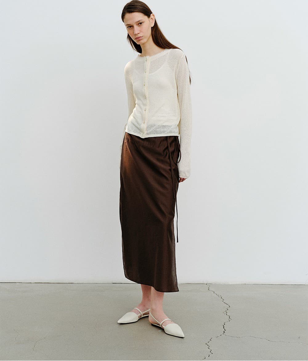 TVR LAYERED LONG SKIRT_BROWN — vue 7