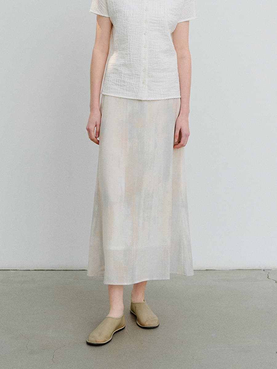 TVR MIXED COLOR PRINTED FLARE SKIRT_MIXED — vue 4