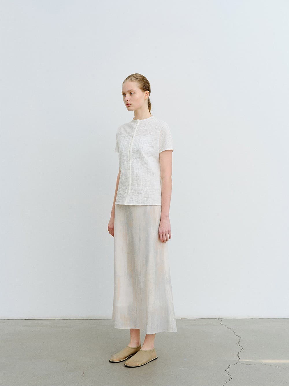 TVR MIXED COLOR PRINTED FLARE SKIRT_MIXED — vue 8
