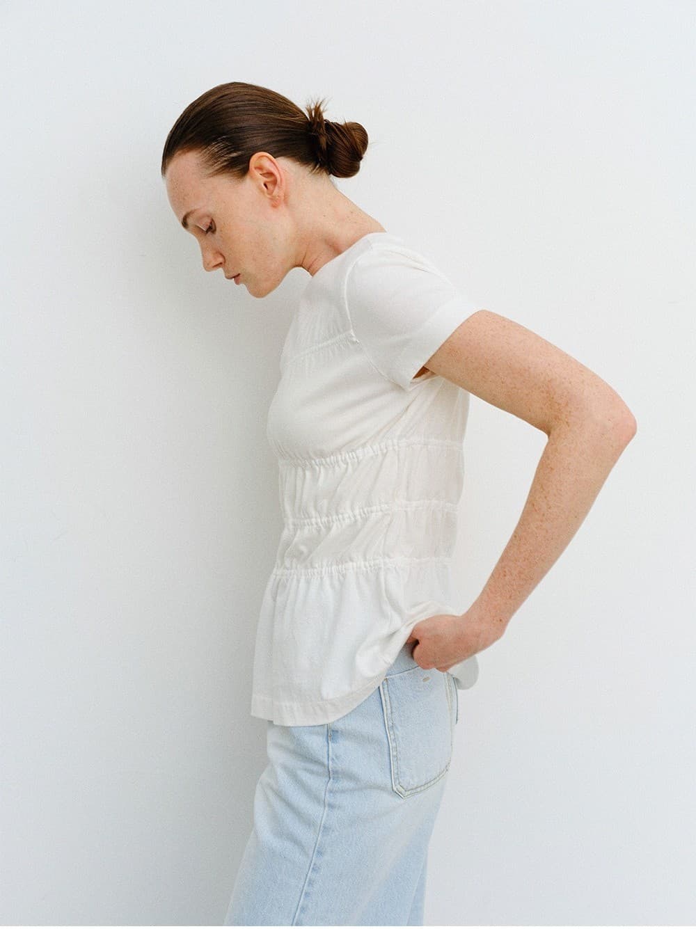 TVR WASHED SHIRRING TOP_WHITE — vue 11