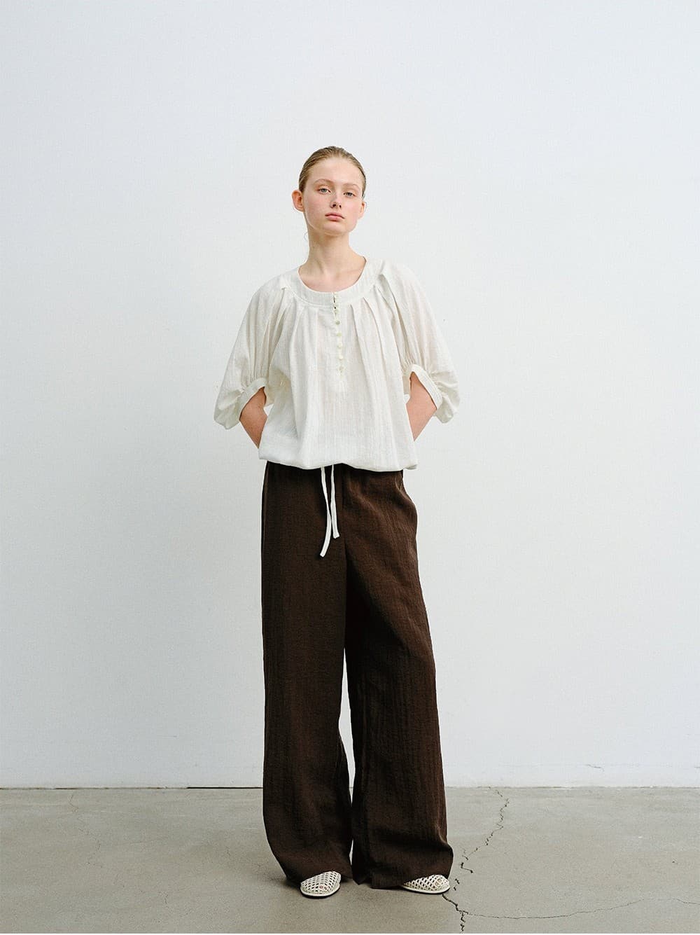 TVR BALLOON SLEEVE BLOUSE_IVORY — vue 7