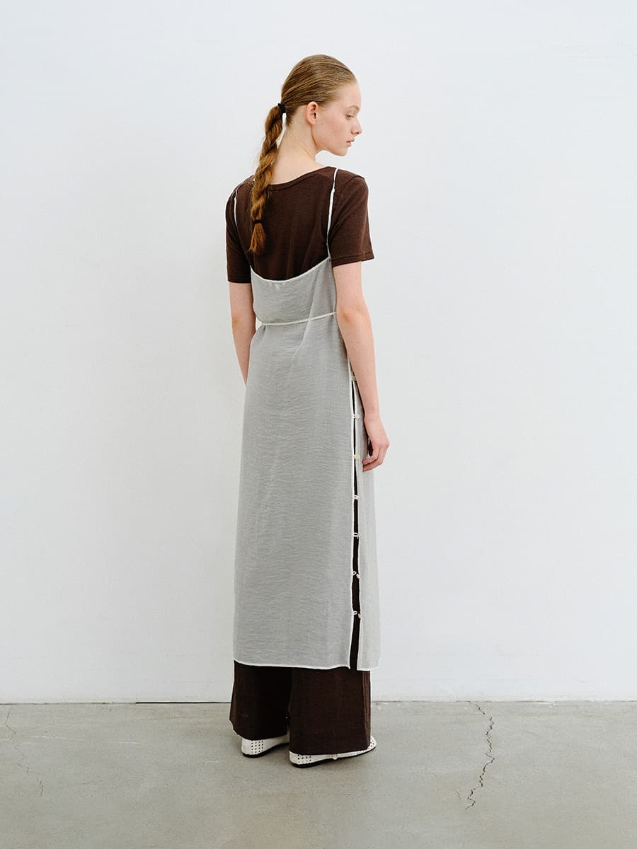 TVR SEE-THROUGH LAYERED DRESS_WHITE — vue 4