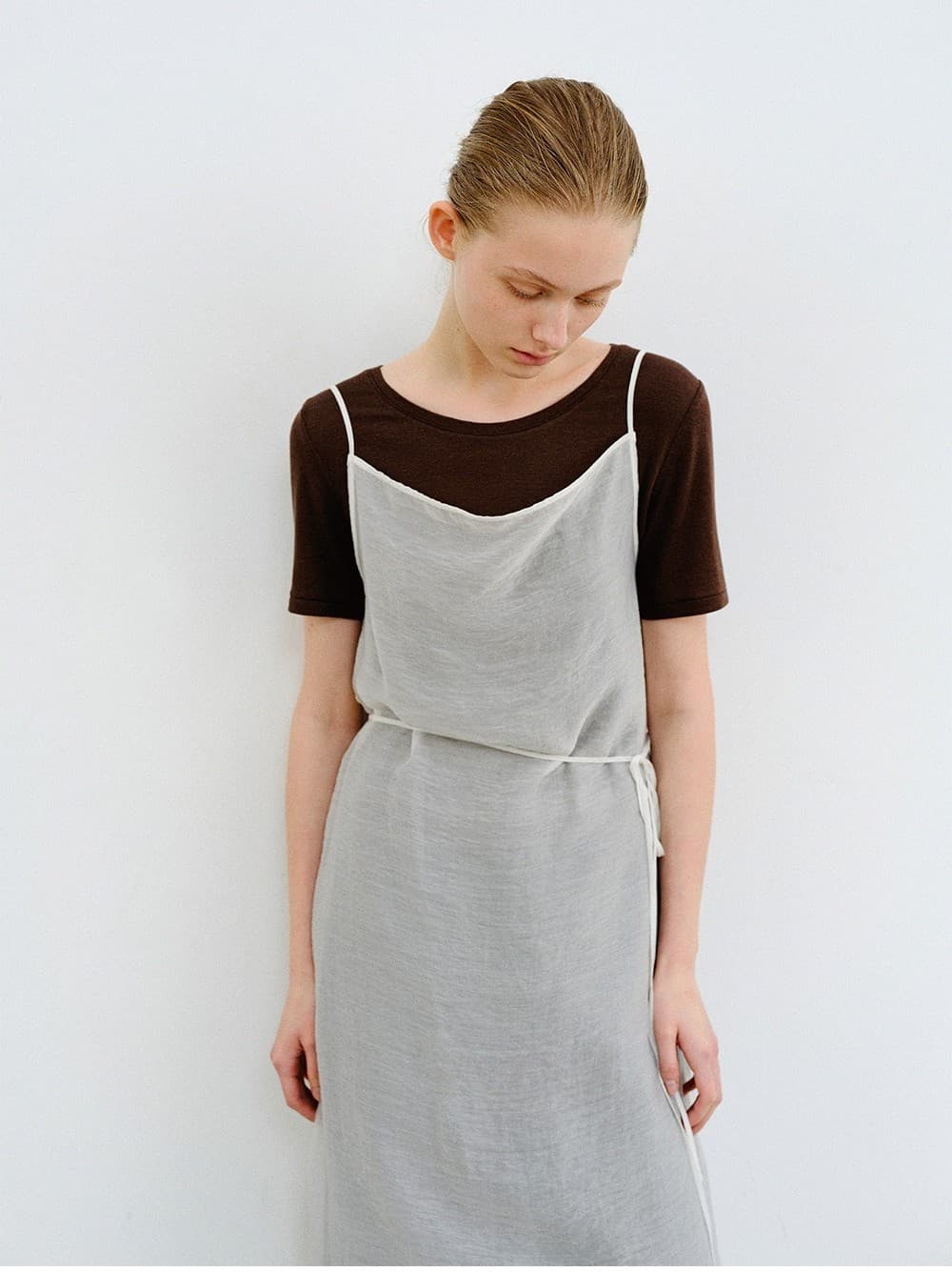 TVR SEE-THROUGH LAYERED DRESS_WHITE — vue 10