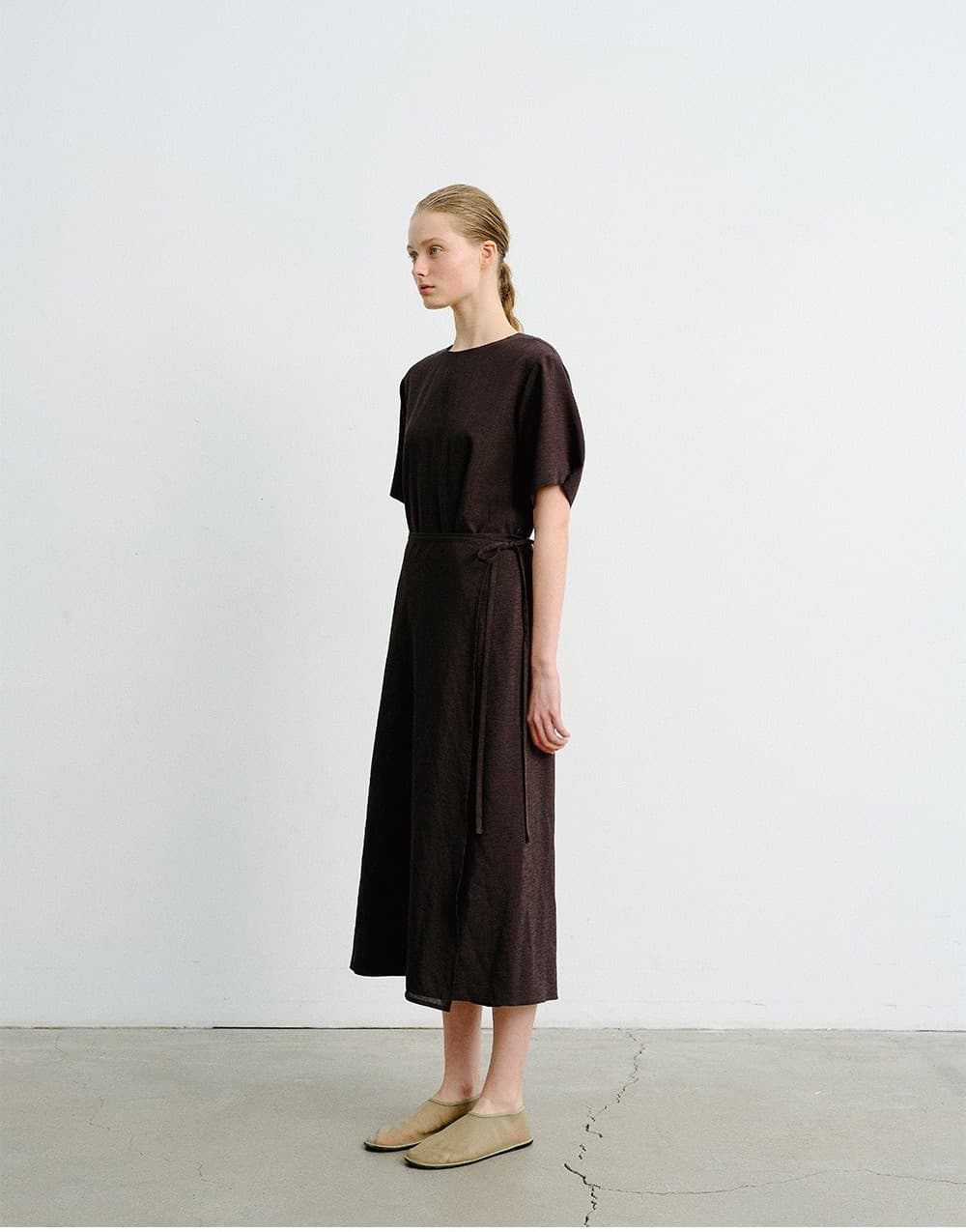 TVR SKIRT LAYERED DRESS_D-BROWN — vue 9