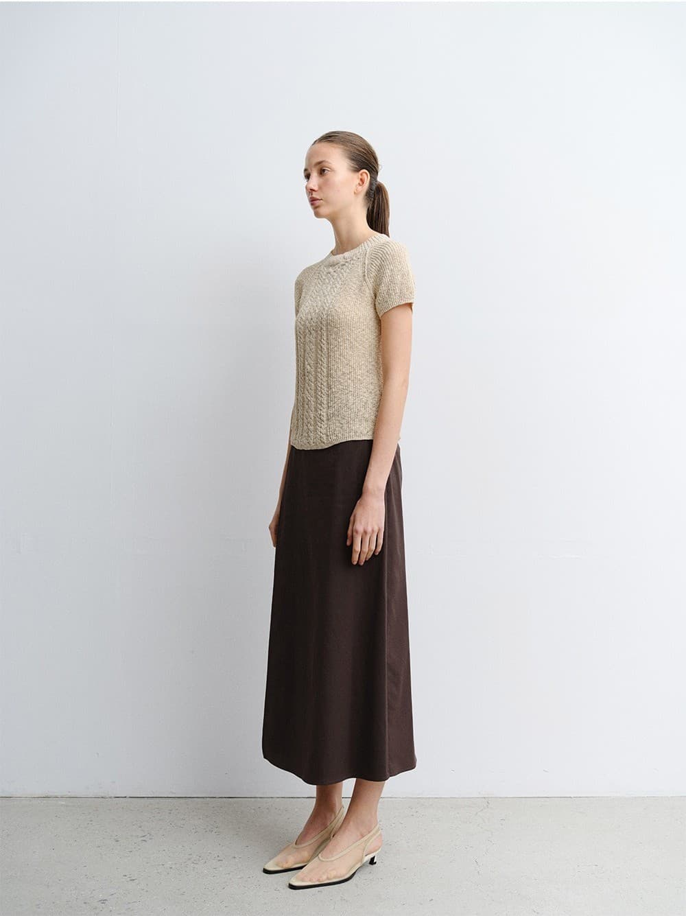 TVR WRAP LONG SKIRT_D-BROWN — vue 10