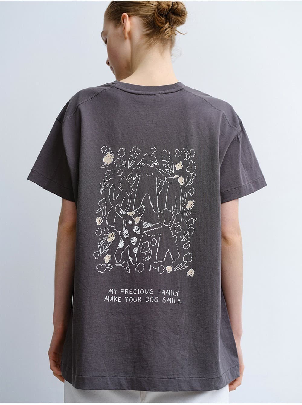TVR DOG SMILE TOP_CHARCOAL — vue 9