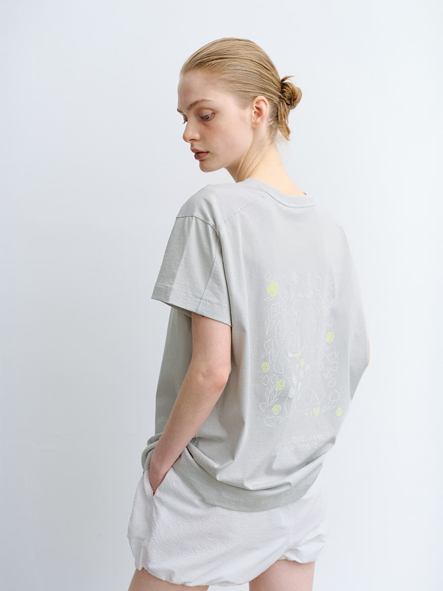 TVR DOG SMILE TOP_MINT GREY — vue 2