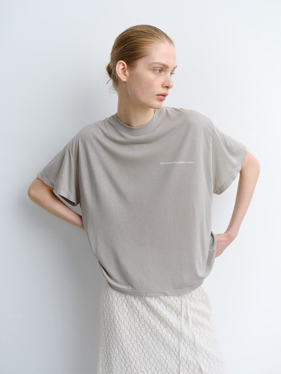 TVR SHEER SILK TOP_L-GREY — vue 4