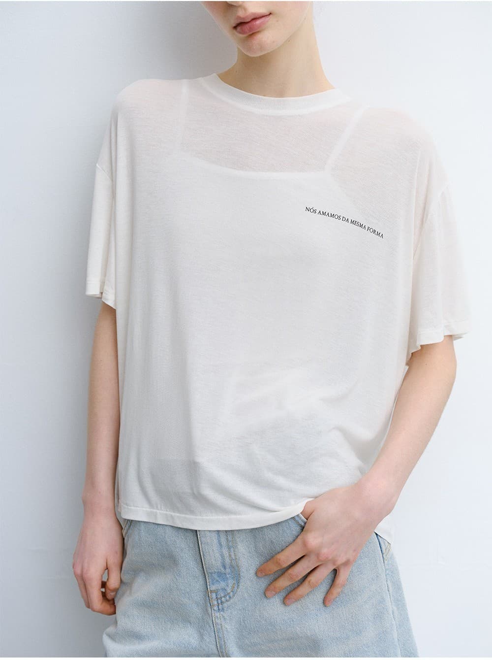 TVR SHEER SILK TOP_IVORY — vue 8