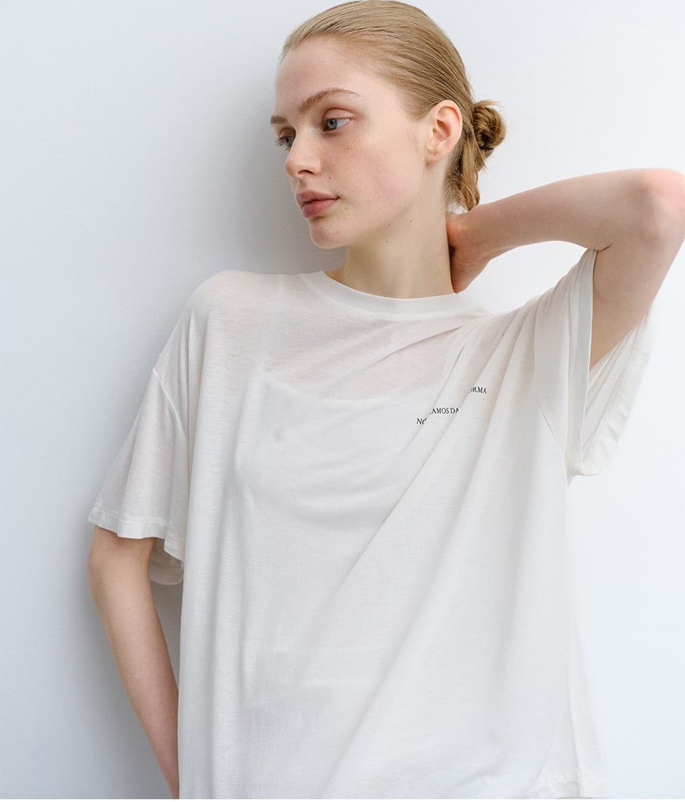 TVR SHEER SILK TOP_IVORY — vue 9