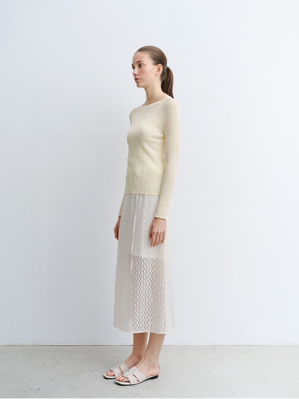 TVR RIBBED SILK KNIT TOP_Y-BEIGE — vue 10